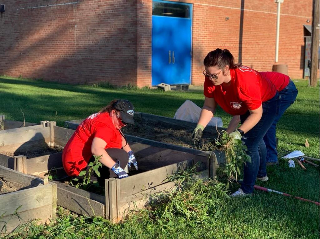 AEP Volunteers at Day of Action